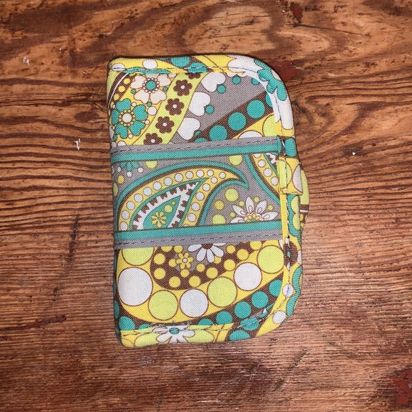 Vera Bradley Lemon Parfait Magnet Coinpurse - Picture 3 of 3